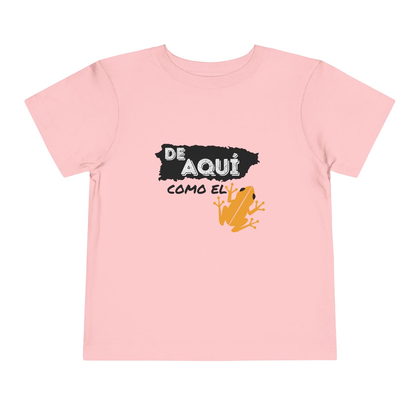 Toddler  'De Aquí Como El Coquí ' - BorinquenSwag Tees