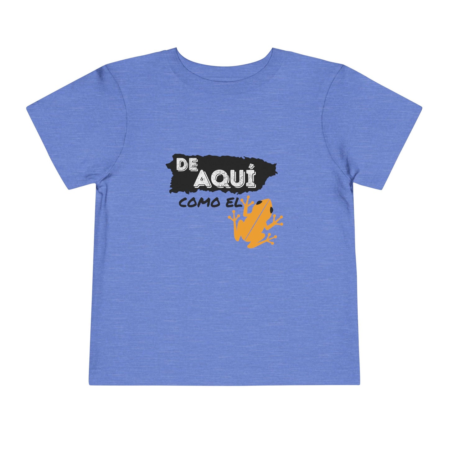 Toddler  'De Aquí Como El Coquí ' - BorinquenSwag Tees