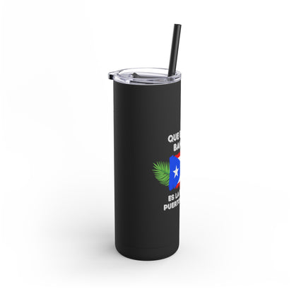 Que Bonita Bandera 20oz Puerto Rican Flag Tumbler - Travel Mug